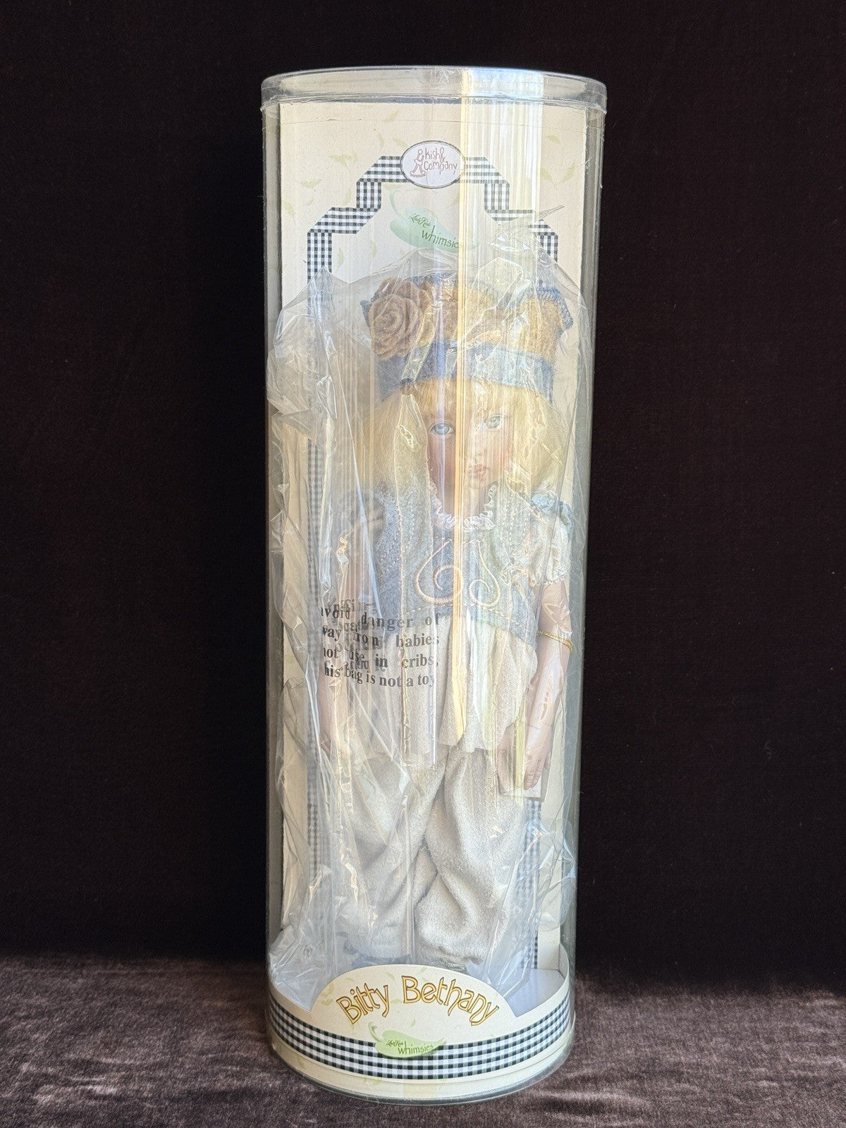 Collectible Lady Kish Whimsies Bitty Bethany Tres Chic Doll New in Box LE 750