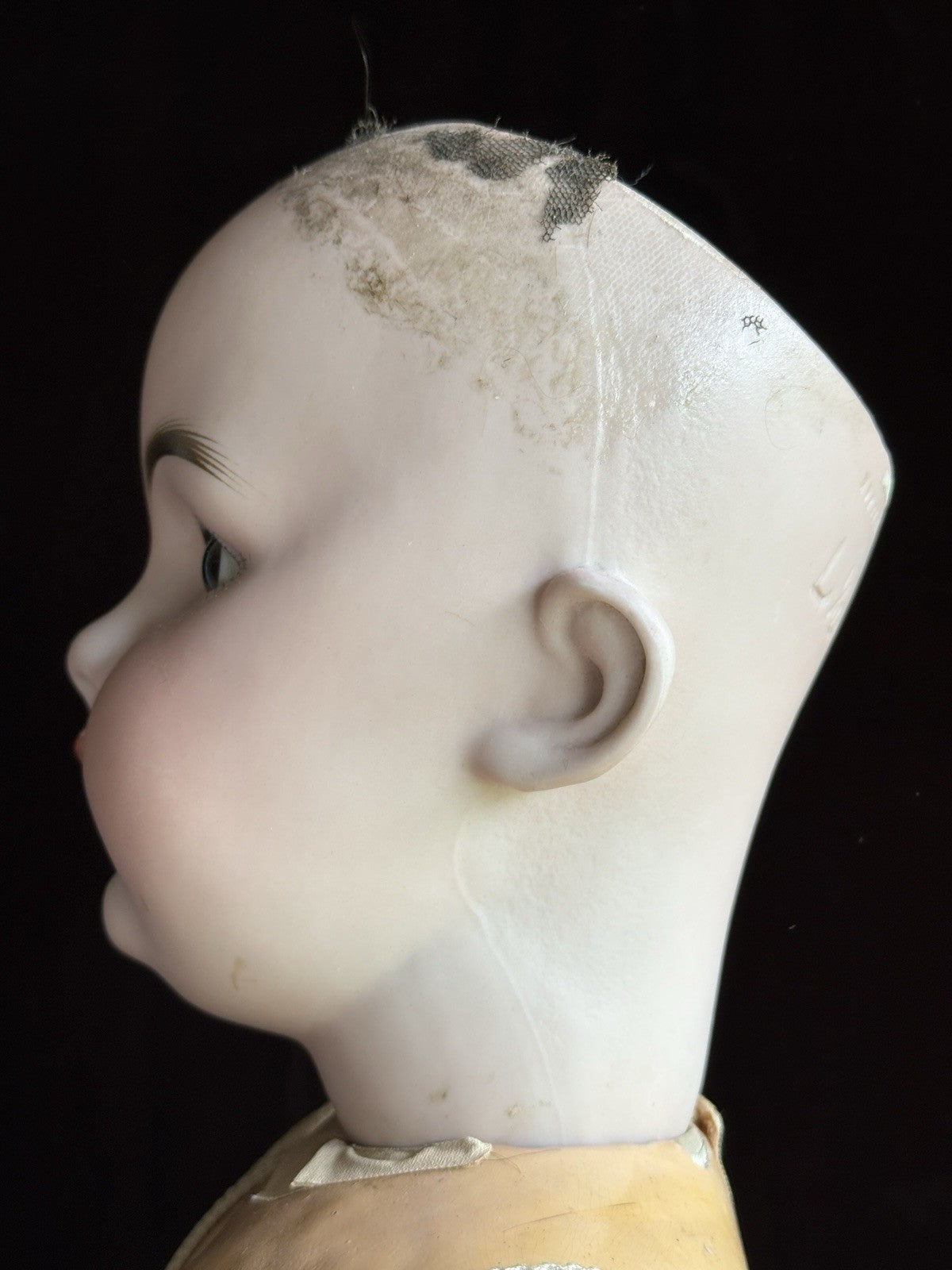 Rare Antique German 27.5” Kestner 156 Bisque Head Doll