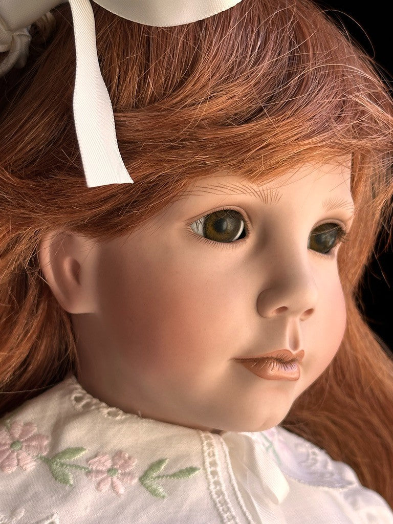 Collectible Porcelain 23.5" Linda Mason Originals Daniella Doll LE 100