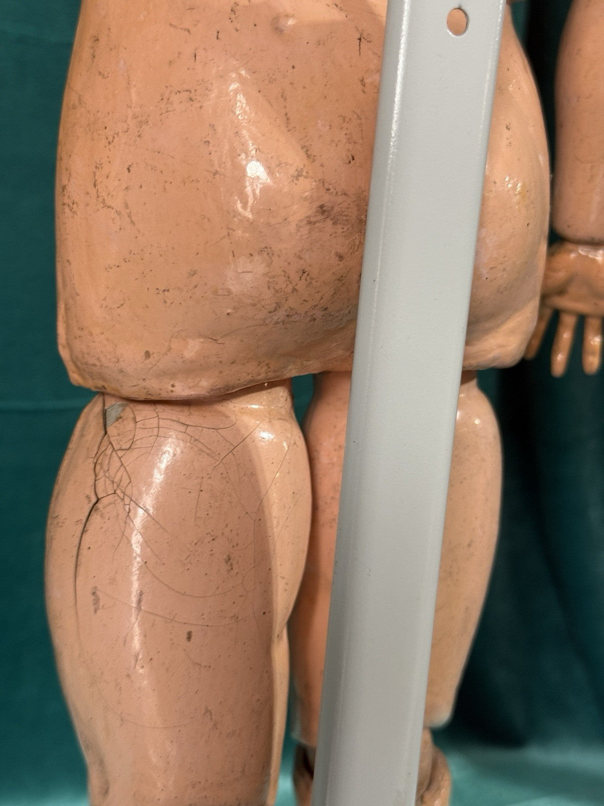 Antique German Cuno Otto Dressel Mold 1912 Bisque Head 22” Doll