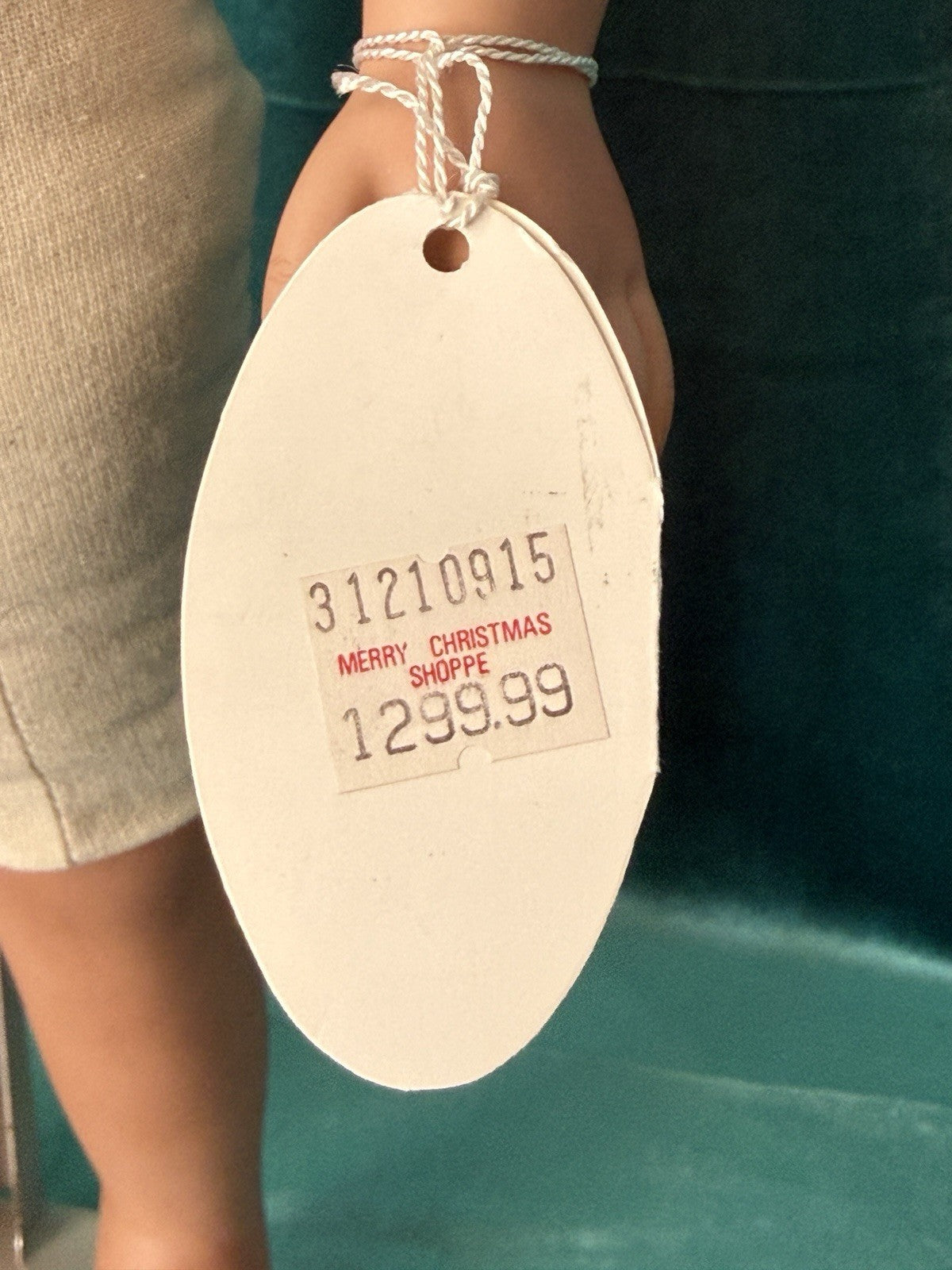 Vintage 1990’s Original Porcelain 20” Doll “Lin” By Grossle-Schmidt LE 300