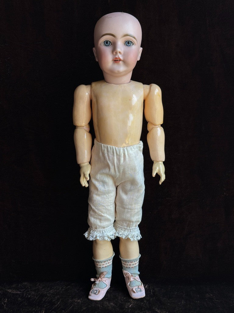 Rare Antique German 20” Kestner 149 Bisque Head Doll