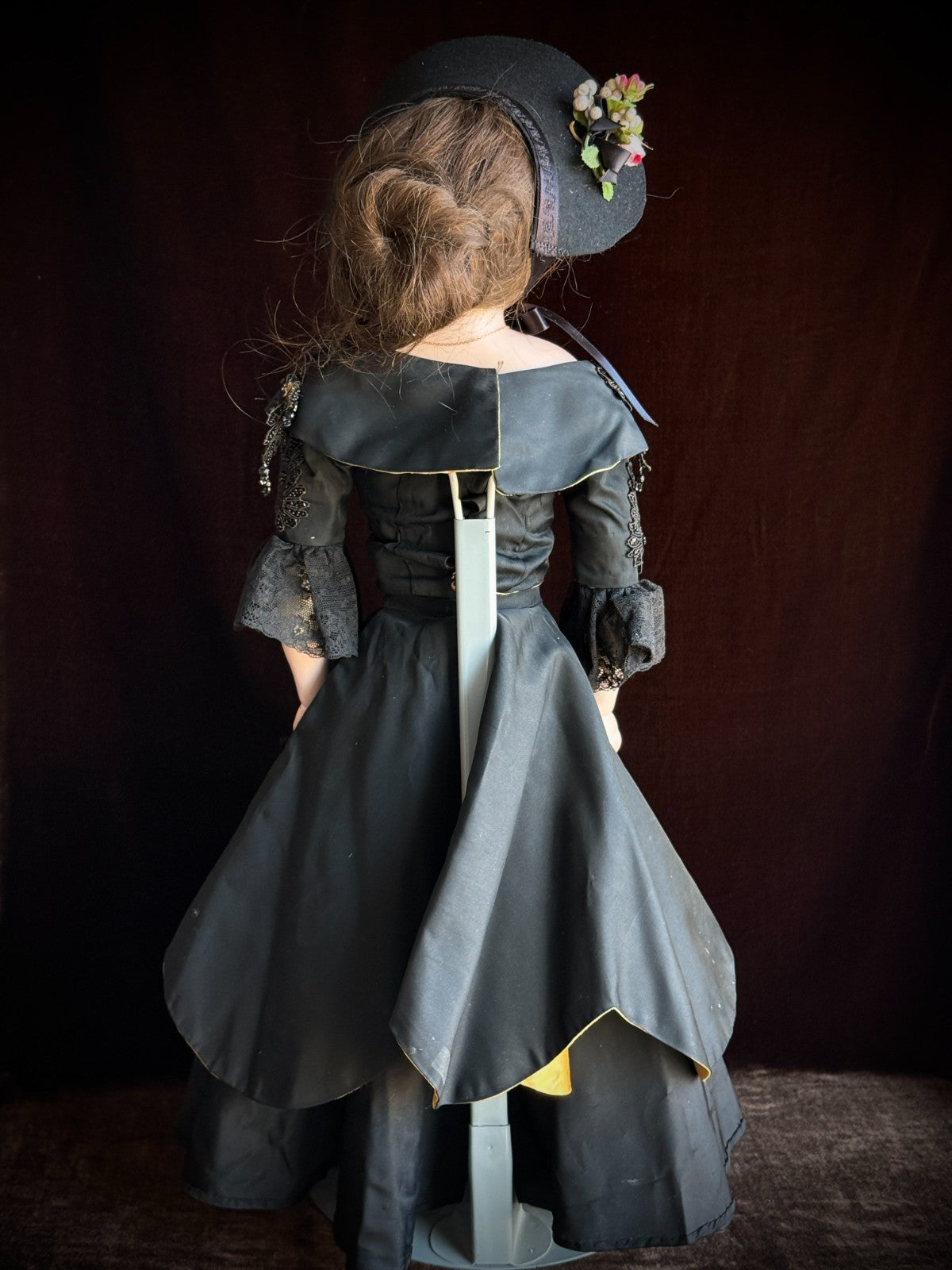 Antique German 26” Kestner Alphabet Series Bisque Shoulder Turned Head Doll