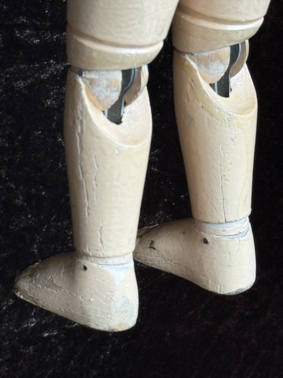 Rare Antique American 15” Schoenhut Tootsie Wootsie Wooden Jointed Boy Doll