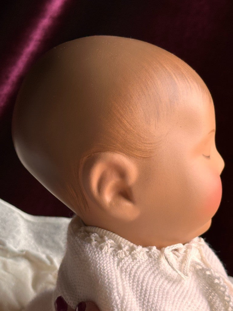 Rare Vintage German 20” Kathe Kruse Träumerchen Sand Filled Hospital Baby Doll