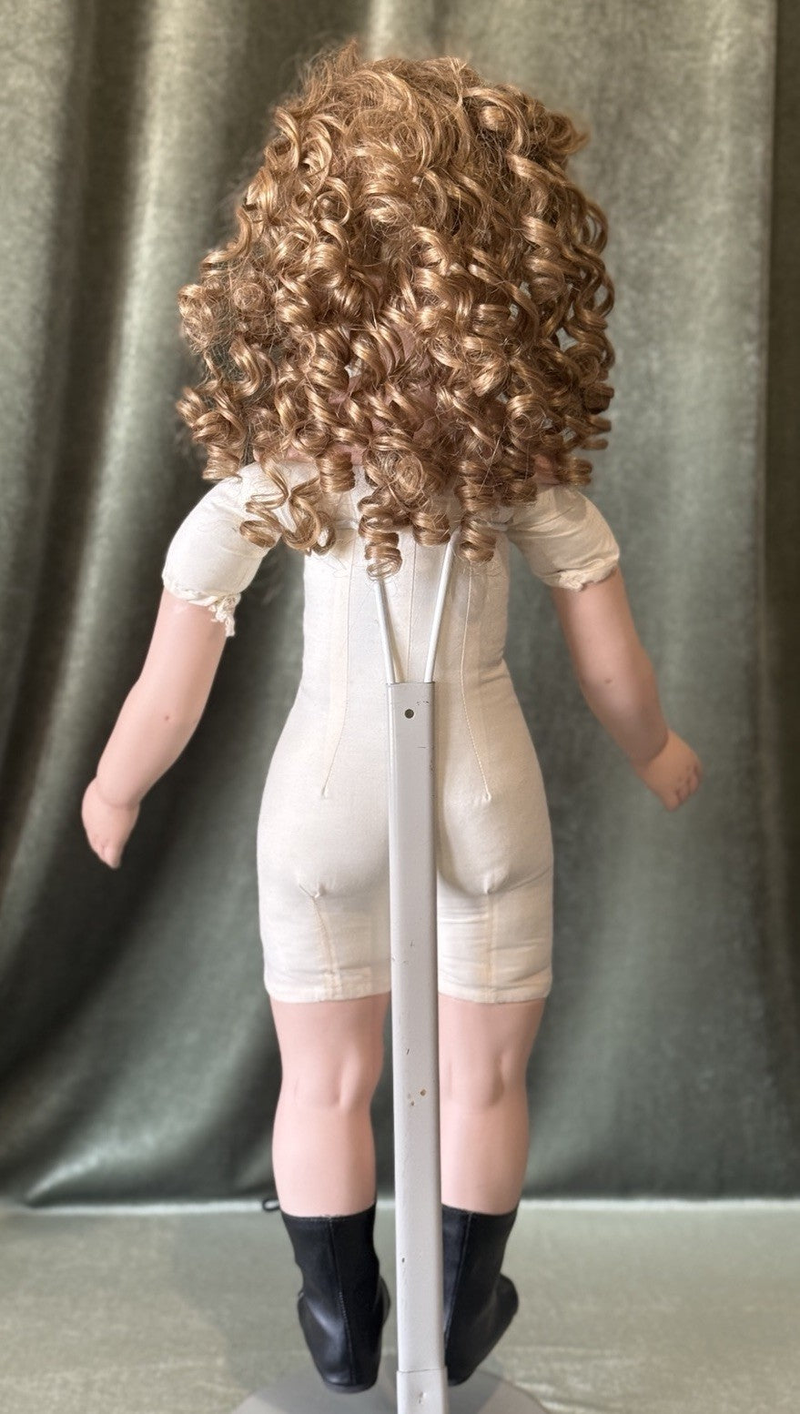 Artist Reproduction Of Porcelain 28” Doll “Becky Thatcher” by Donna Rubert Mold