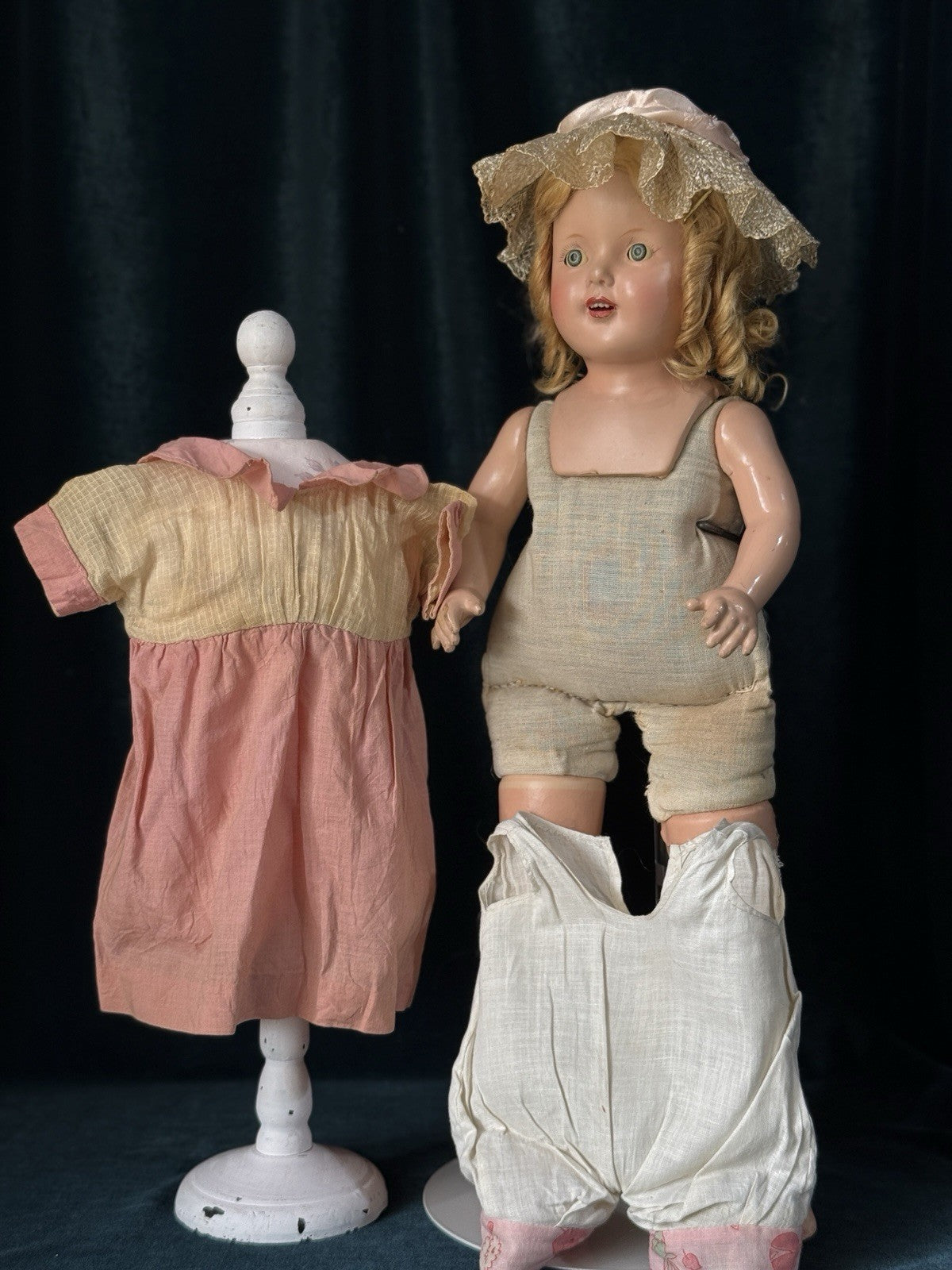 Lot Of 2 Antique 1930’s Effanbee Composition Dolls