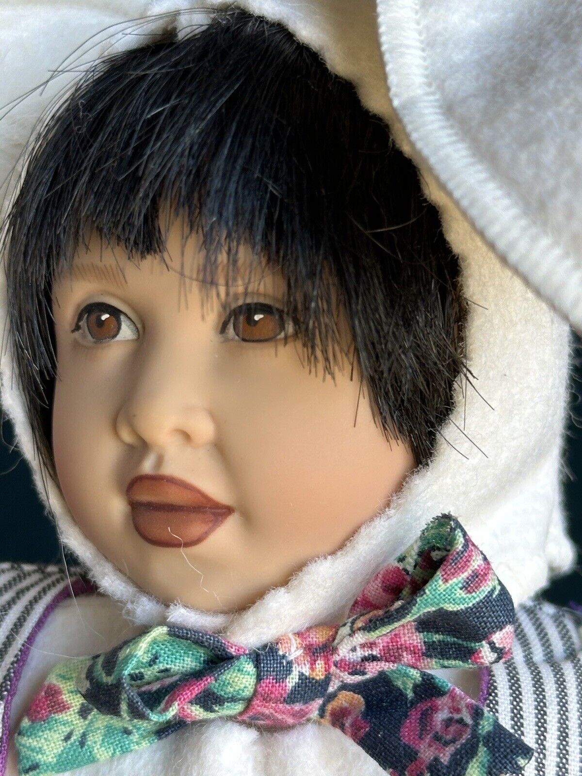Collectible Vinyl 12” Helen Kish White Rabbit Doll LE 500