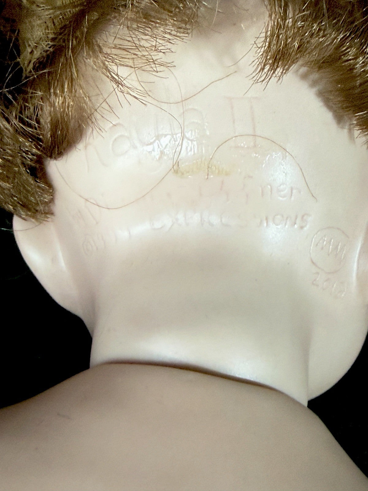 Reproduction Of “Kayla II” Mold by Dianna Effner Porcelain 18” Boy Doll