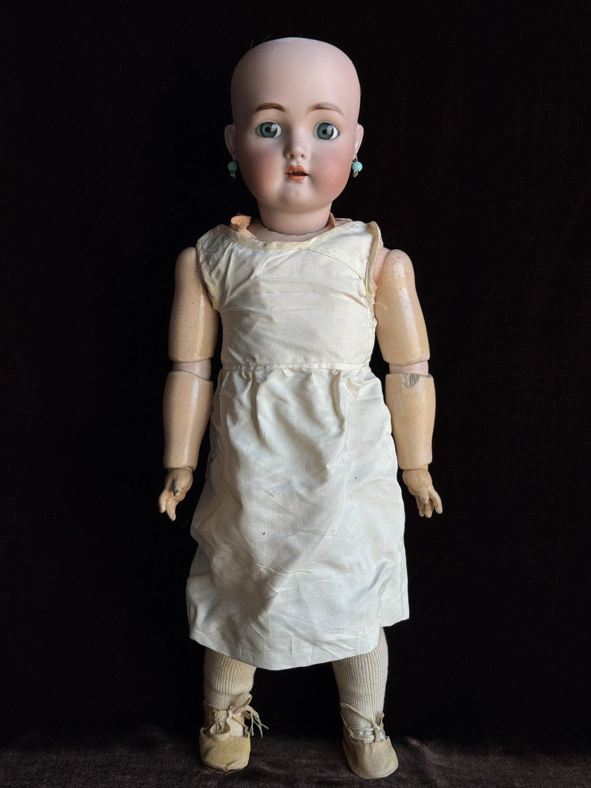 Antique German 19.5” Simon & Halbig Kammer & Reinhardt 53 Bisque Head Doll