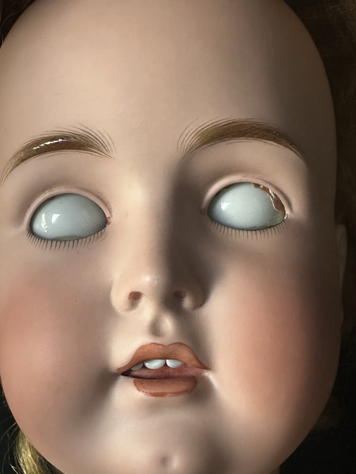 Antique JDK Kestner Mold 171 31” Doll Bisque Head Stamped Composition Body