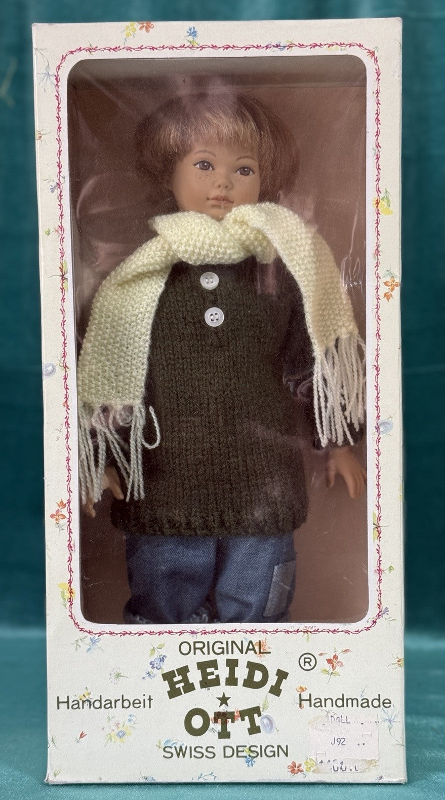 MIB Handmade Collectible Heidi Ott “Little Ones” 12” Vinyl and Cloth Boy Doll