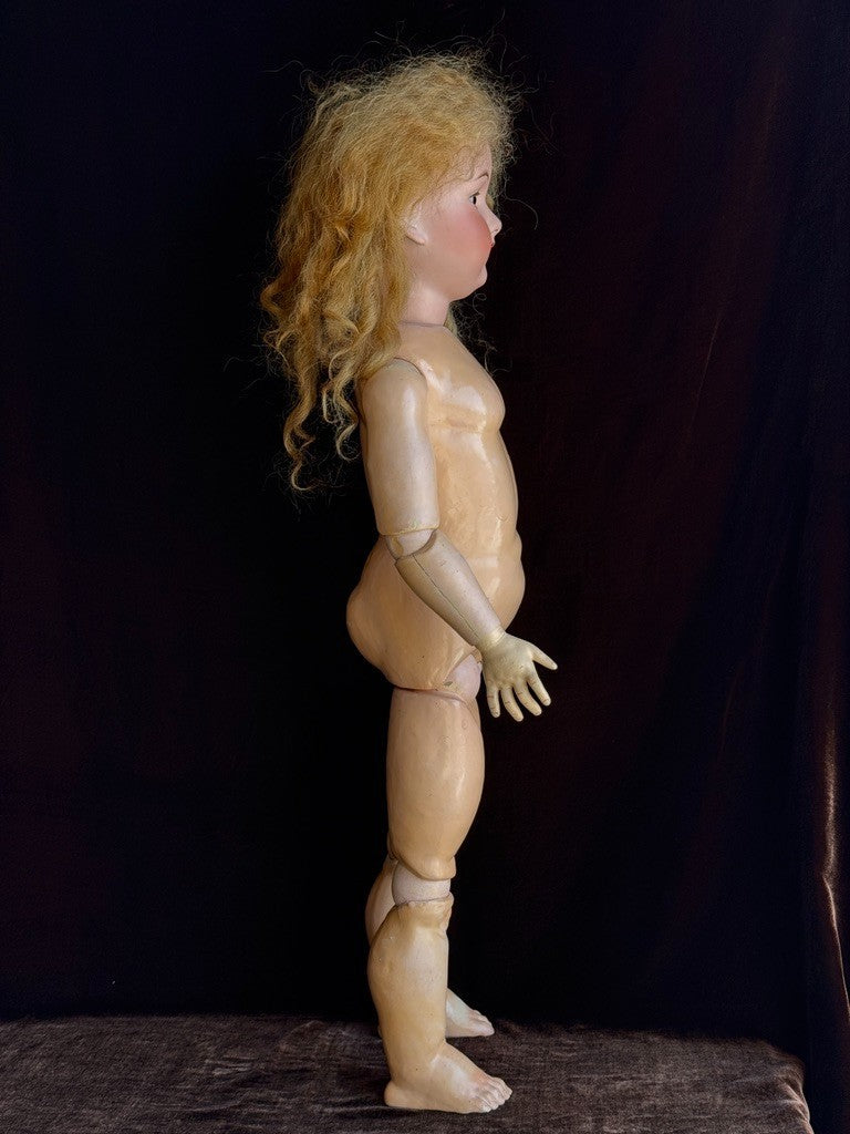 Large Antique German 31" Armand Marseille 390 Bisque Head Doll