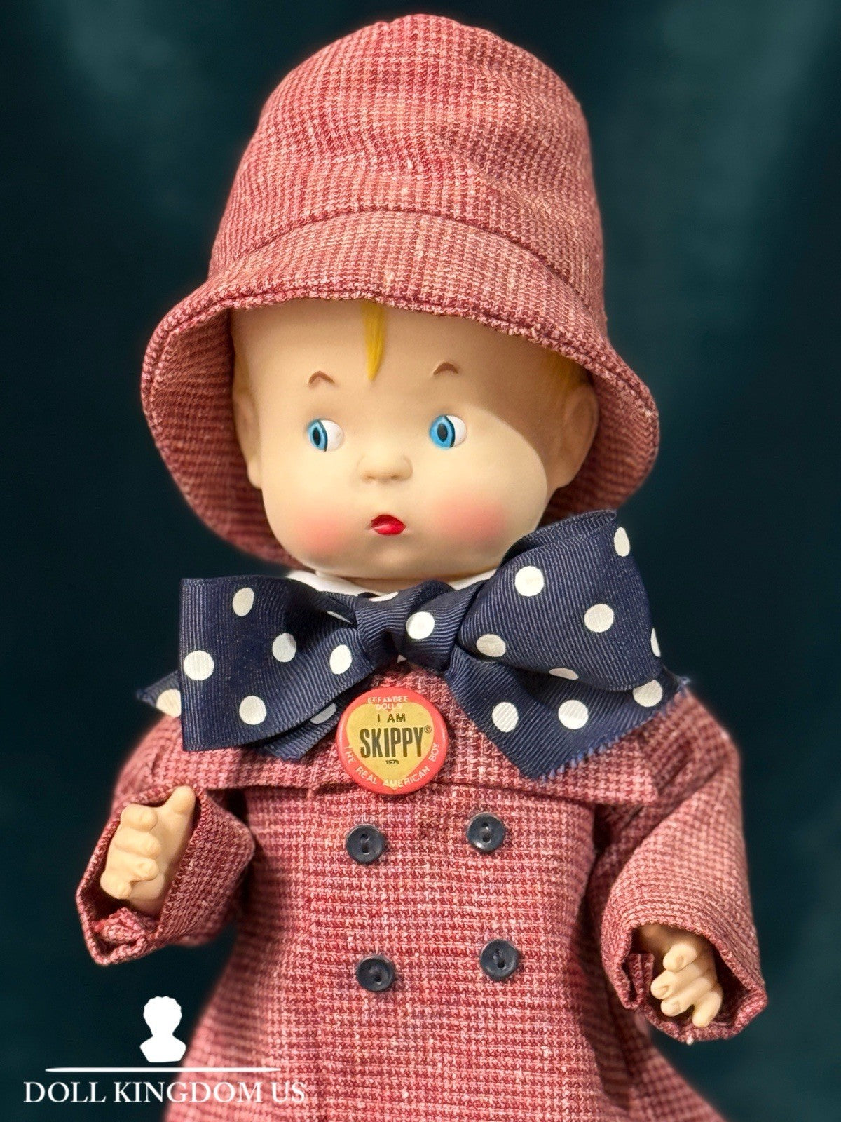 Vintage 1979 Limited Edition Vinyl Skippy 14” Doll By Effanbee Company