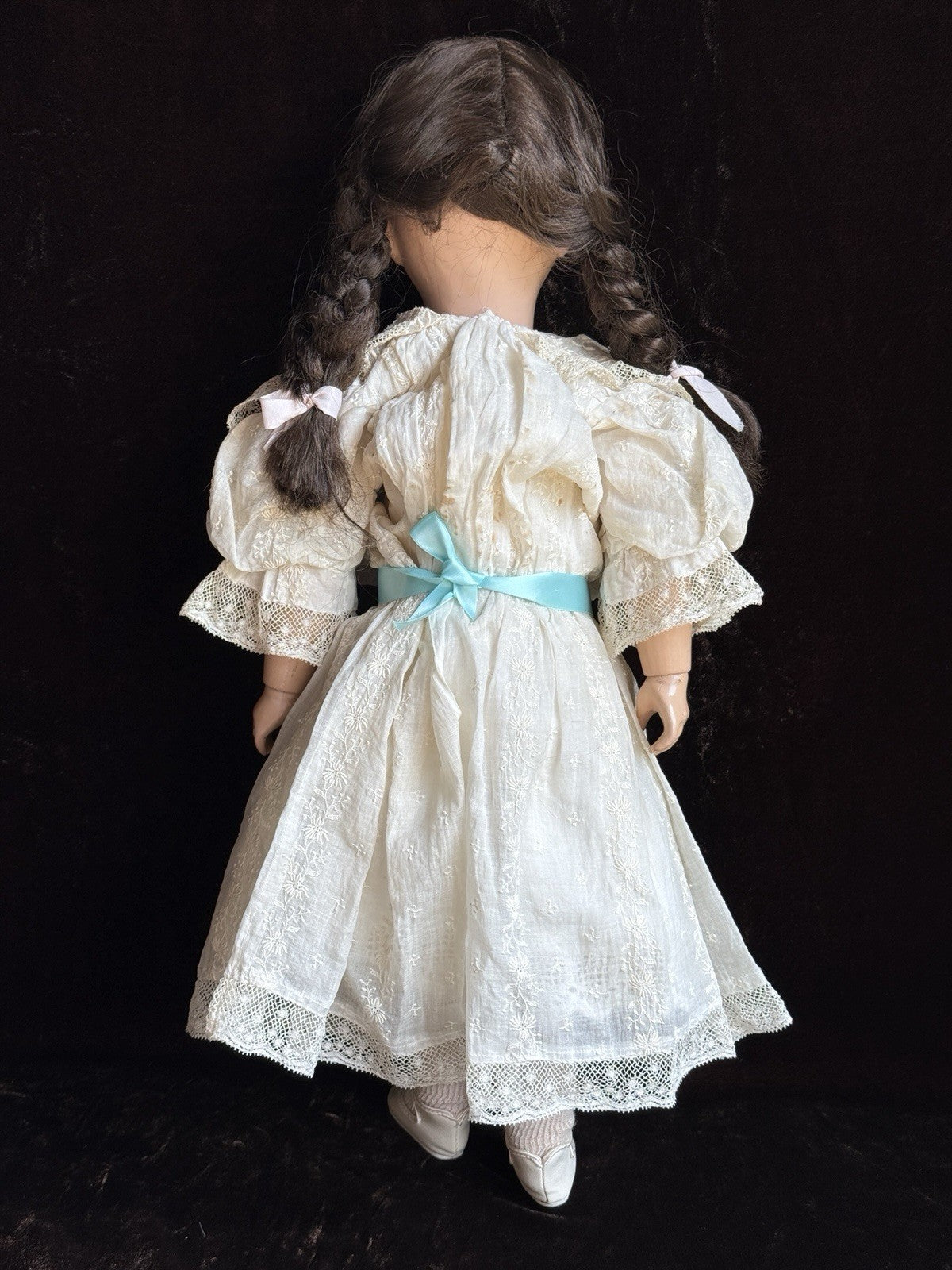 Antique French 21” Tout en Bois All Wood Doll