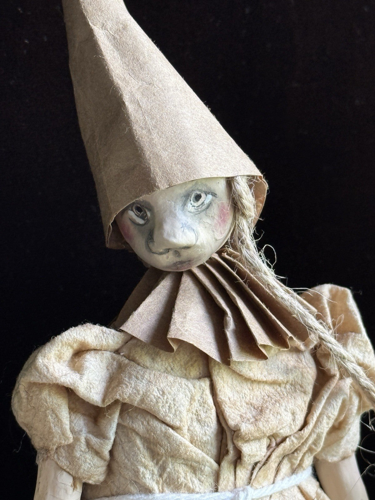 OOAK 3 Contemporary Artist Mixed Media Dolls Figurines