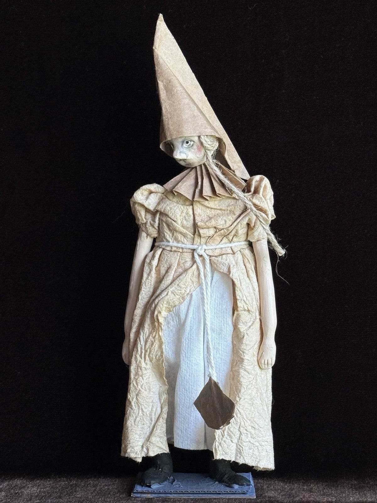 OOAK 3 Contemporary Artist Mixed Media Dolls Figurines