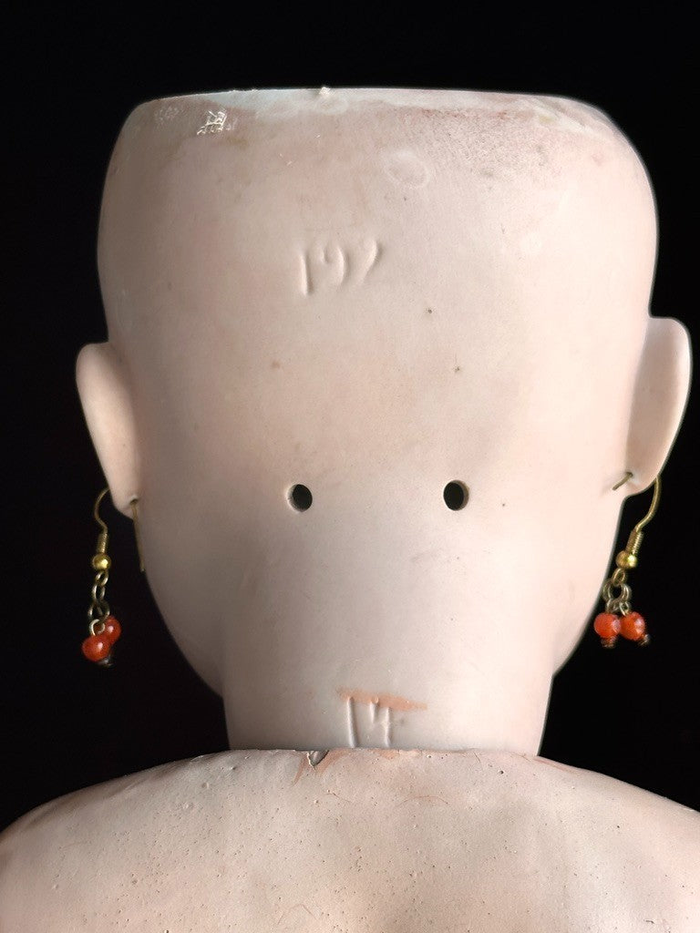 Antique German 27” Kammer Reinhardt 192 Bisque Head Doll