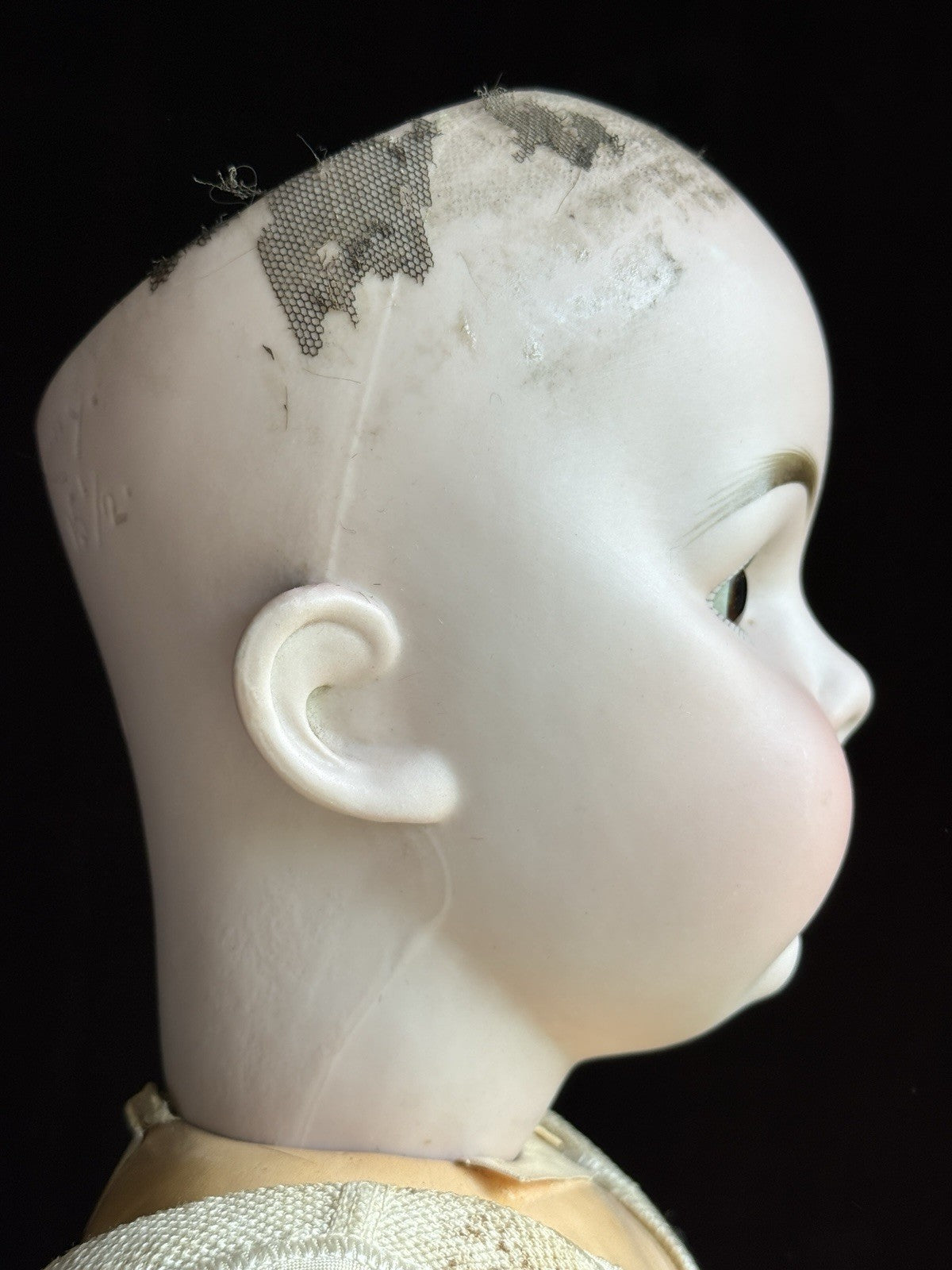 Rare Antique German 27.5” Kestner 156 Bisque Head Doll