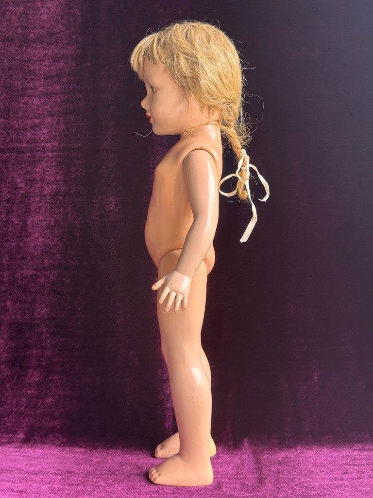 Large Vintage American 21” Composition Dewees Cochran Anne Shirley Effanbee Doll