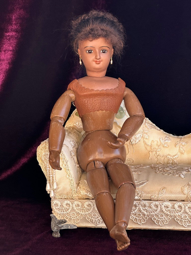 Suzanne McBrayer 12” Reproduction of Antique French Smiling Bru Fashion Doll