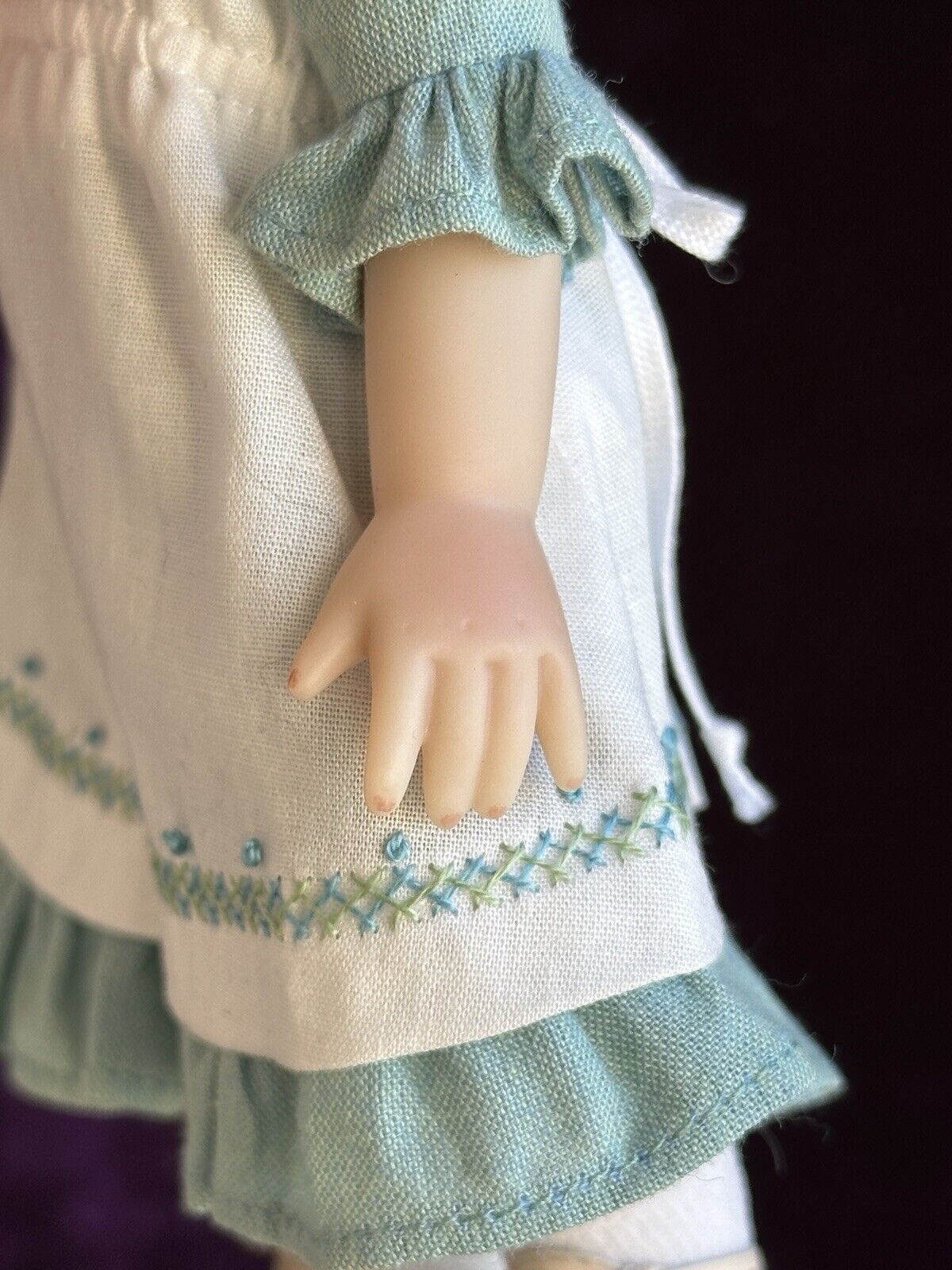 Collectible UFDC 8” Miniature Vinyl Doll Emily by Heather Maciak