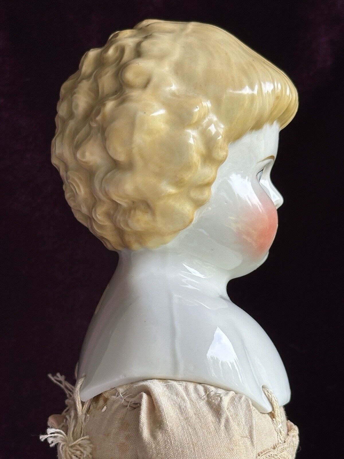 Large Antique German 25” Alt Beck Gottschalck 1000 Highland Mary China Doll