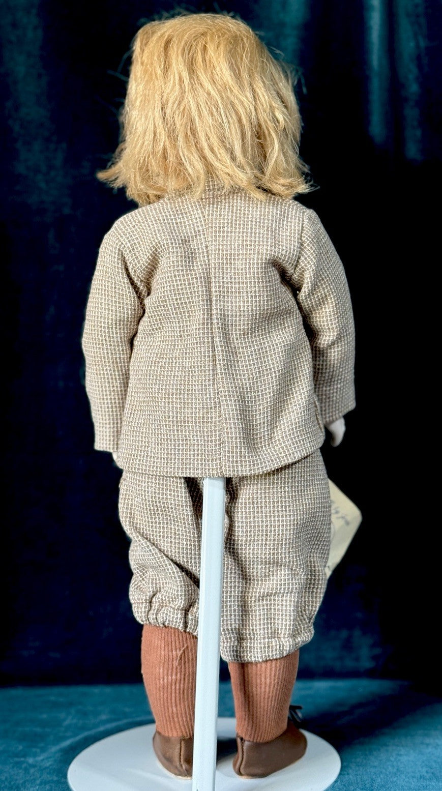 Porcelain 18” Doll “Tom Sawyer” Dolls By Jerri With Tag