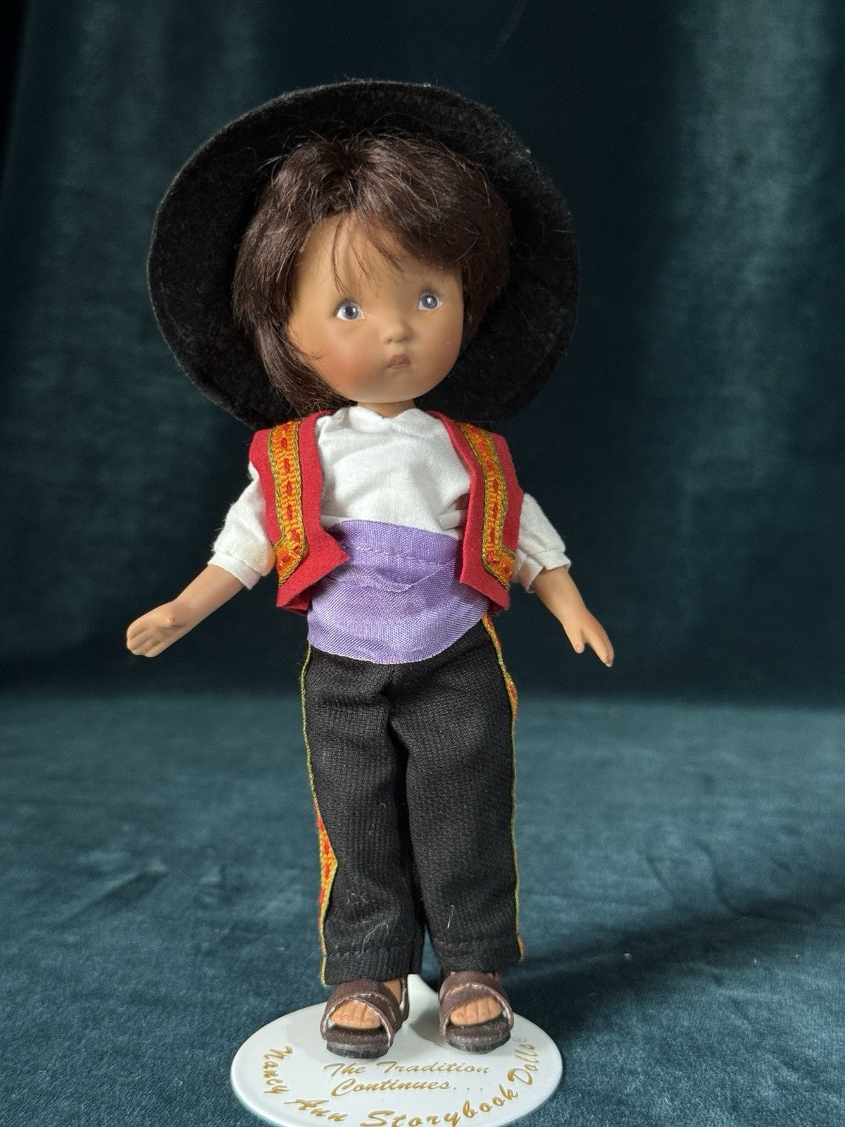 Rare MIB Nancy Ann “Pedro In Mexico” Doll Dianna Effner LE 55/110 COA/Tag/Box