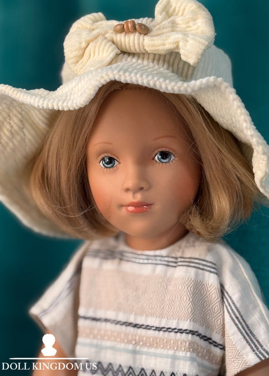 Collectible German Vinyl 17” Doll Petitcollin Starlette Jade By Sylvia Natterer