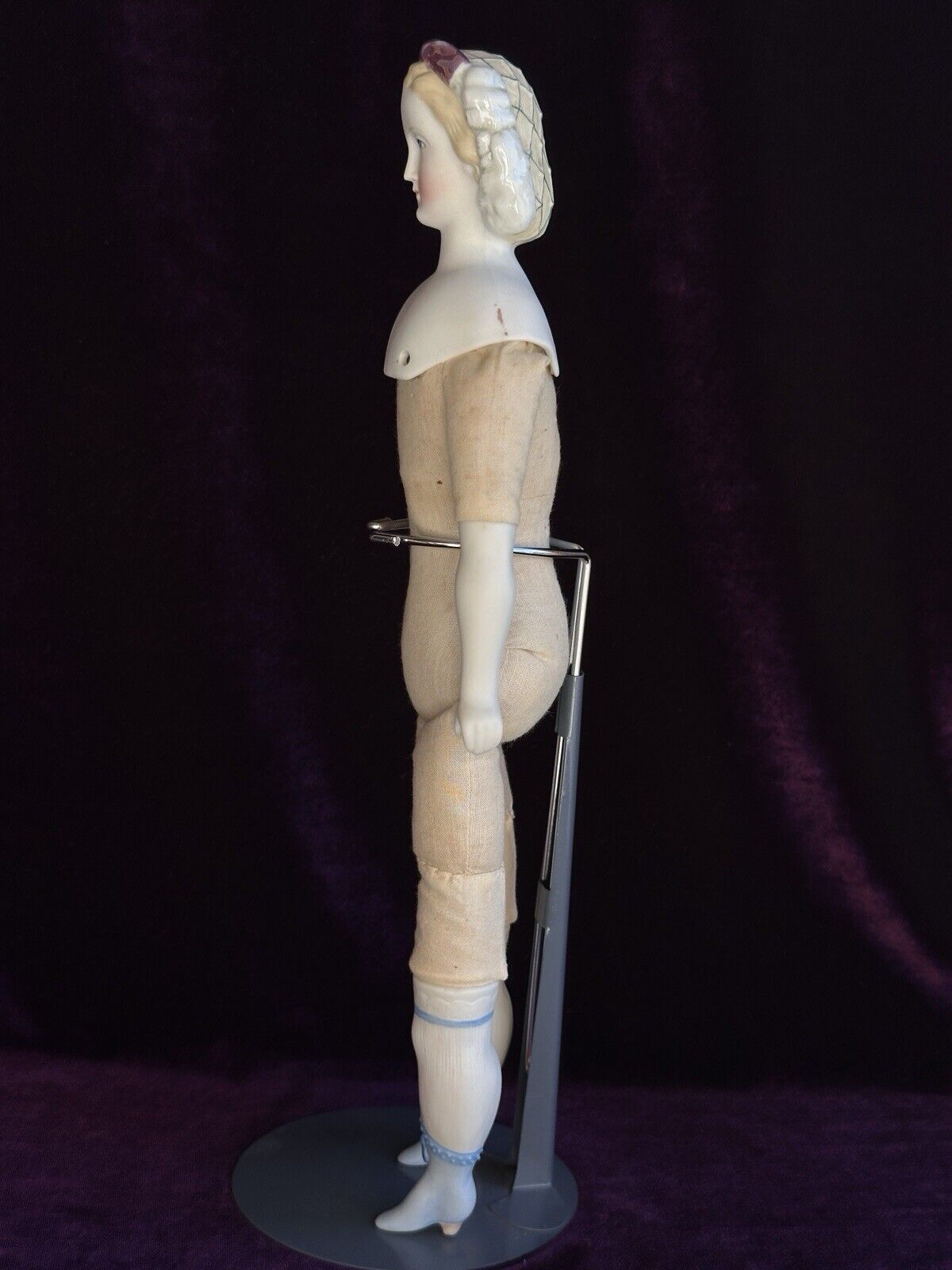 Rare Antique German 14.5” Alt Beck Gottschalck Empress Eugenie Parian China Doll