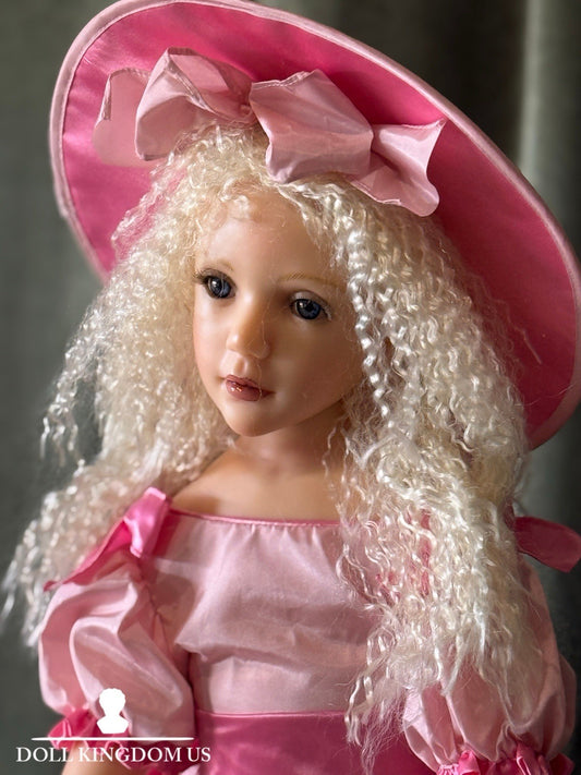 Artist Collectible Resin “Garden Delight” 28” Doll by Jane Bradbury LE 300