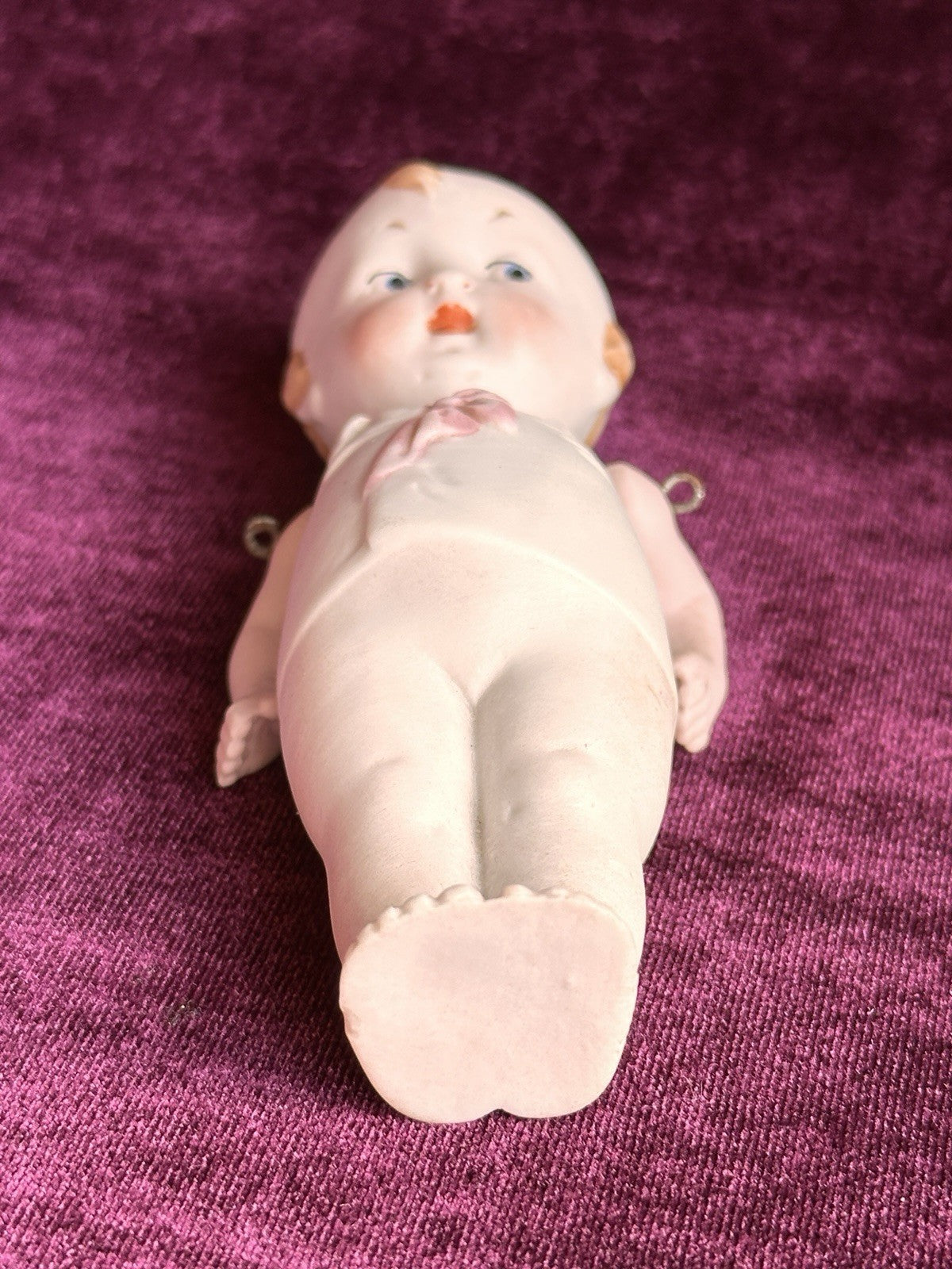 Rare Antique German 5” Baby Bud Style All Bisque Googly Girl Doll