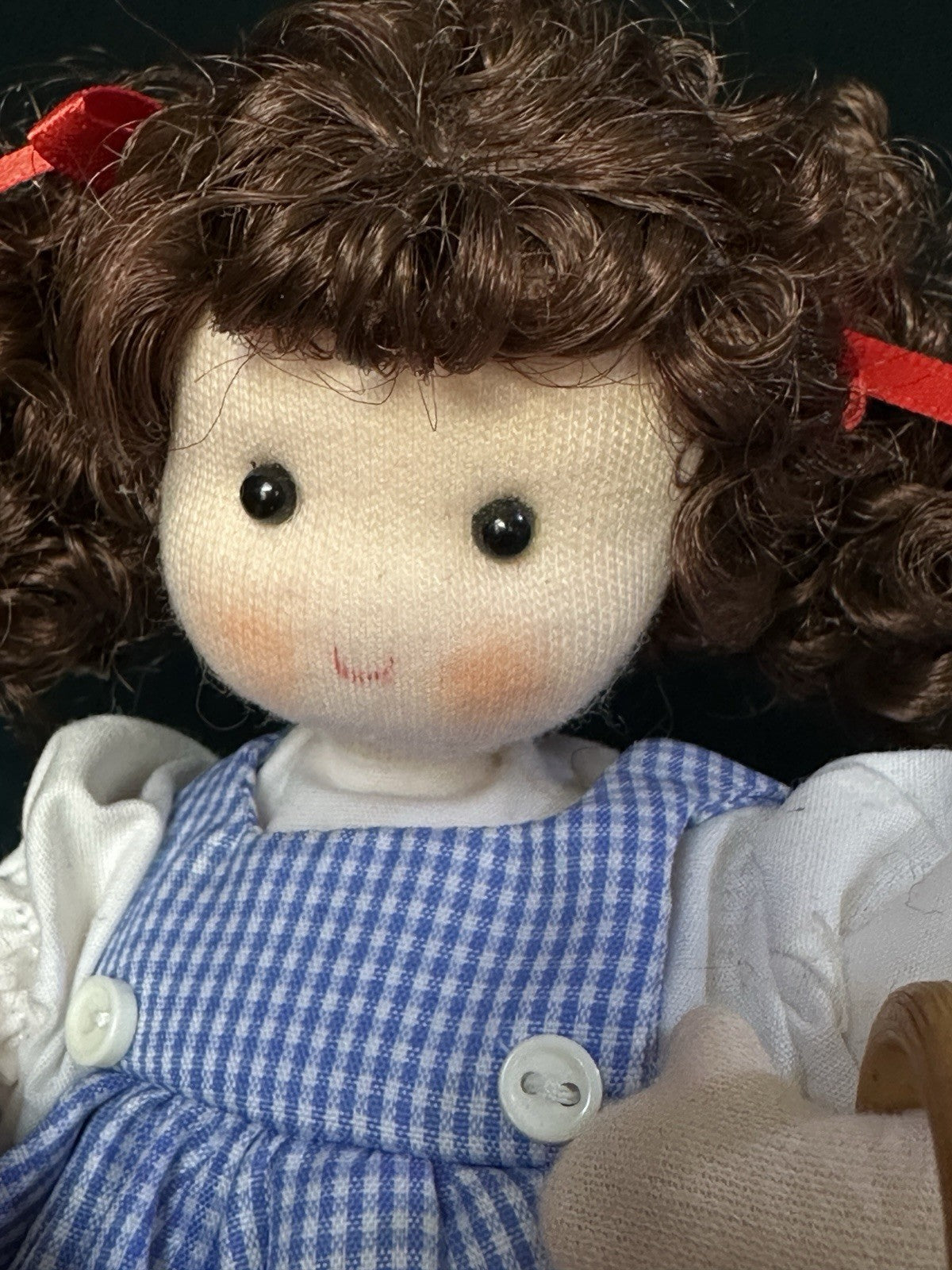 Lot Of 2 Green Tree Collectables Musical Dolls: Dorothy Wizard of Oz /Goldilocks