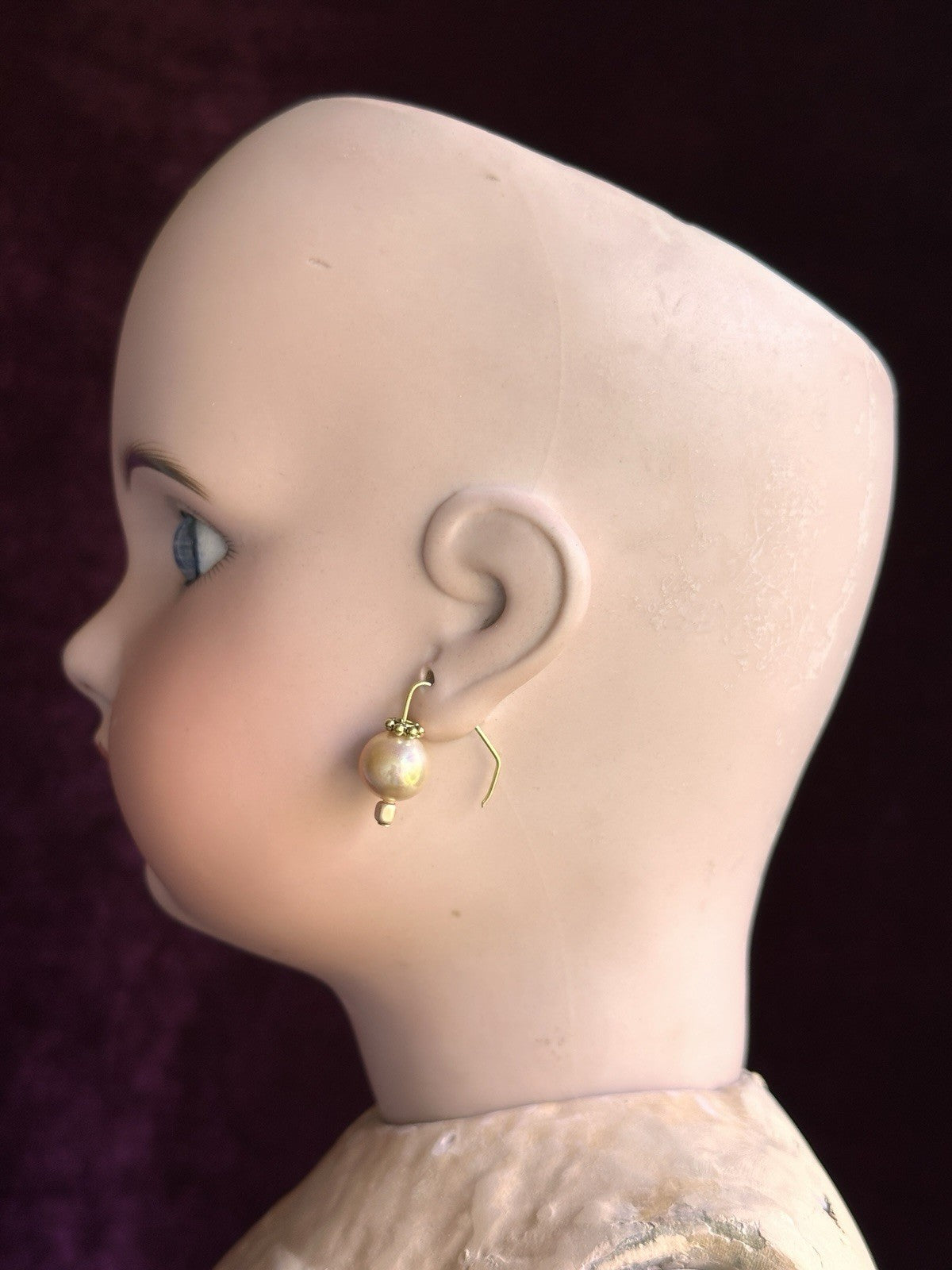 Large Antique French 29” SFBJ Jumeau Bisque Head Doll
