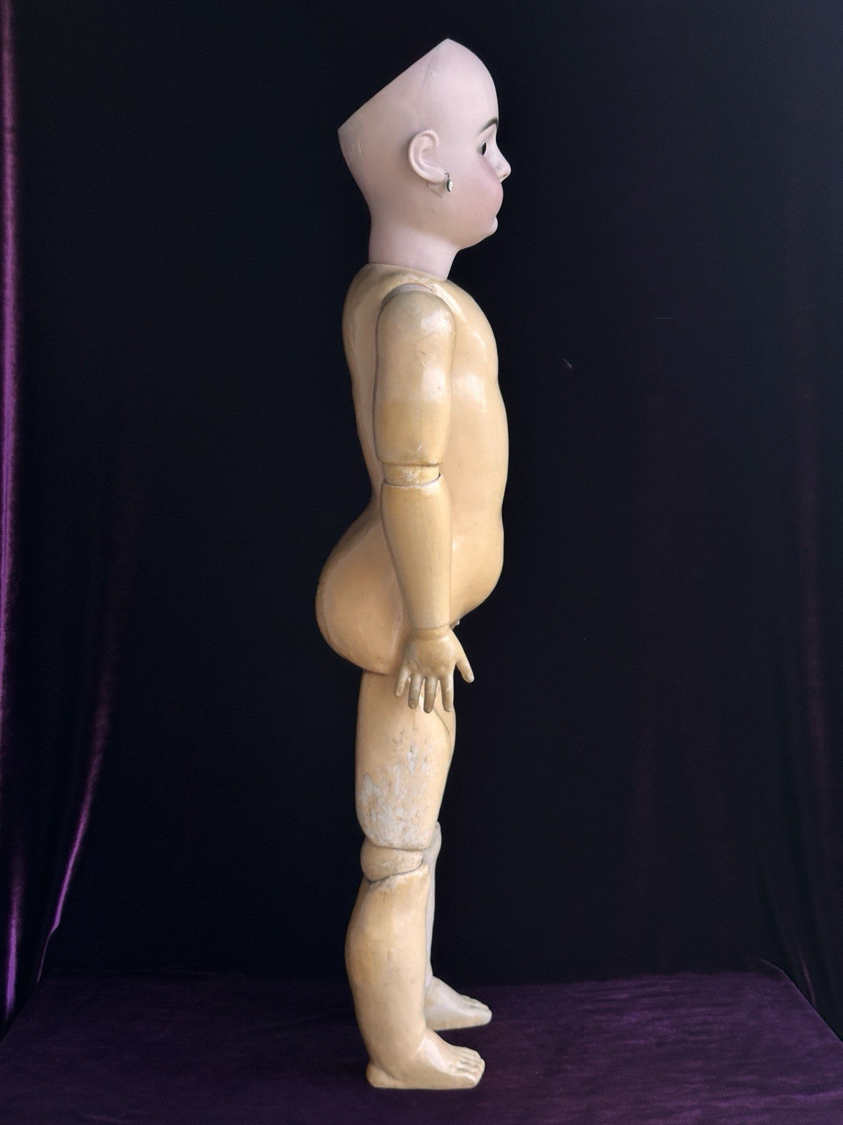 Large Antique German 31” Early Heinrich Handwerck 79 Bisque Head Doll