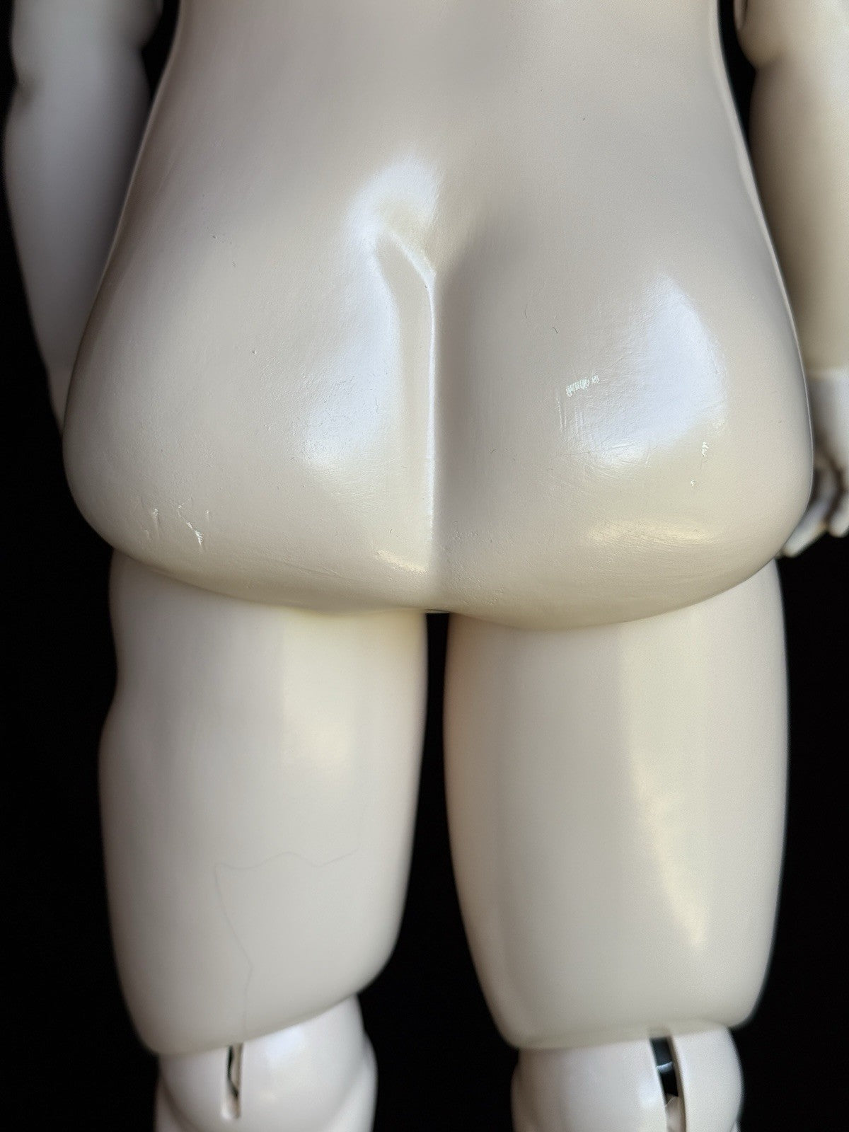 Large Porcelain Compo 28” Repro of Antique French Bru Jne Doll By Jamie Englert
