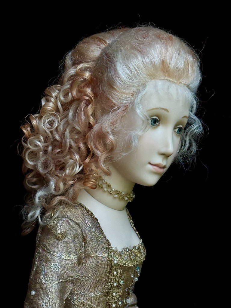 Russian Artist Alexandra Koukinova Cinderella Porcelain Doll in Box + Tag LE 20