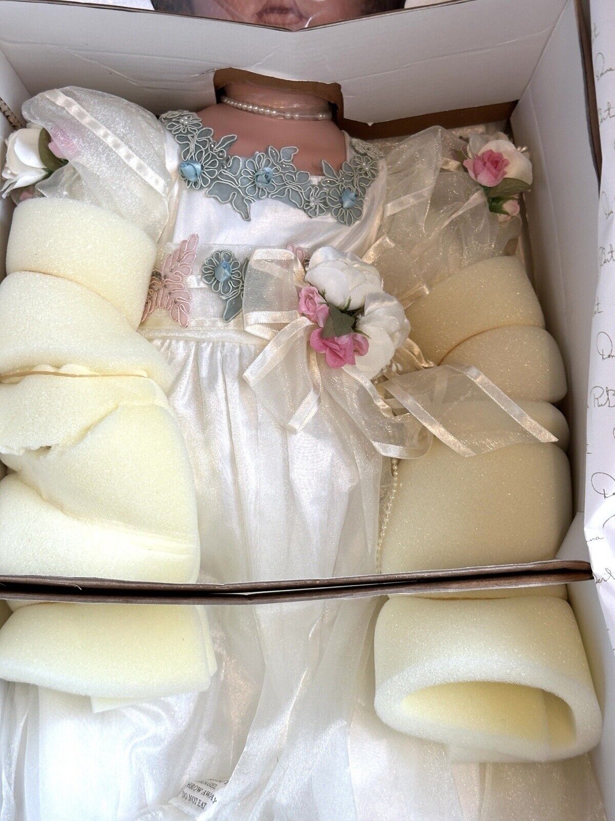 Collectible Lifelike Porcelain Doll Shannon by Donna RuBert Rustie LE 1500 NRFB