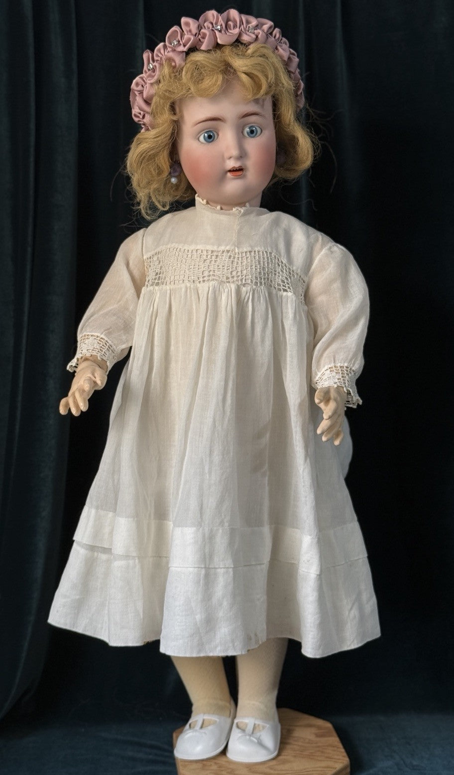 Antique German ABG Alt Beck & Gottschalk Mold 1362 Character Sweet Nell 27” Doll
