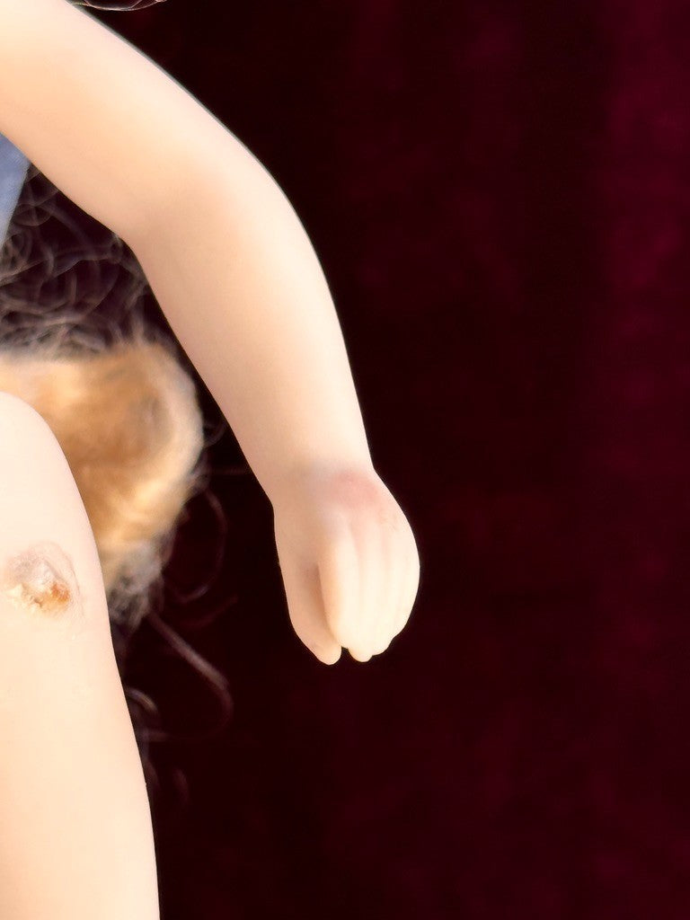 All Porcelain 7.5” UFDC Artist Reproduction of Antique French Mignonette Doll