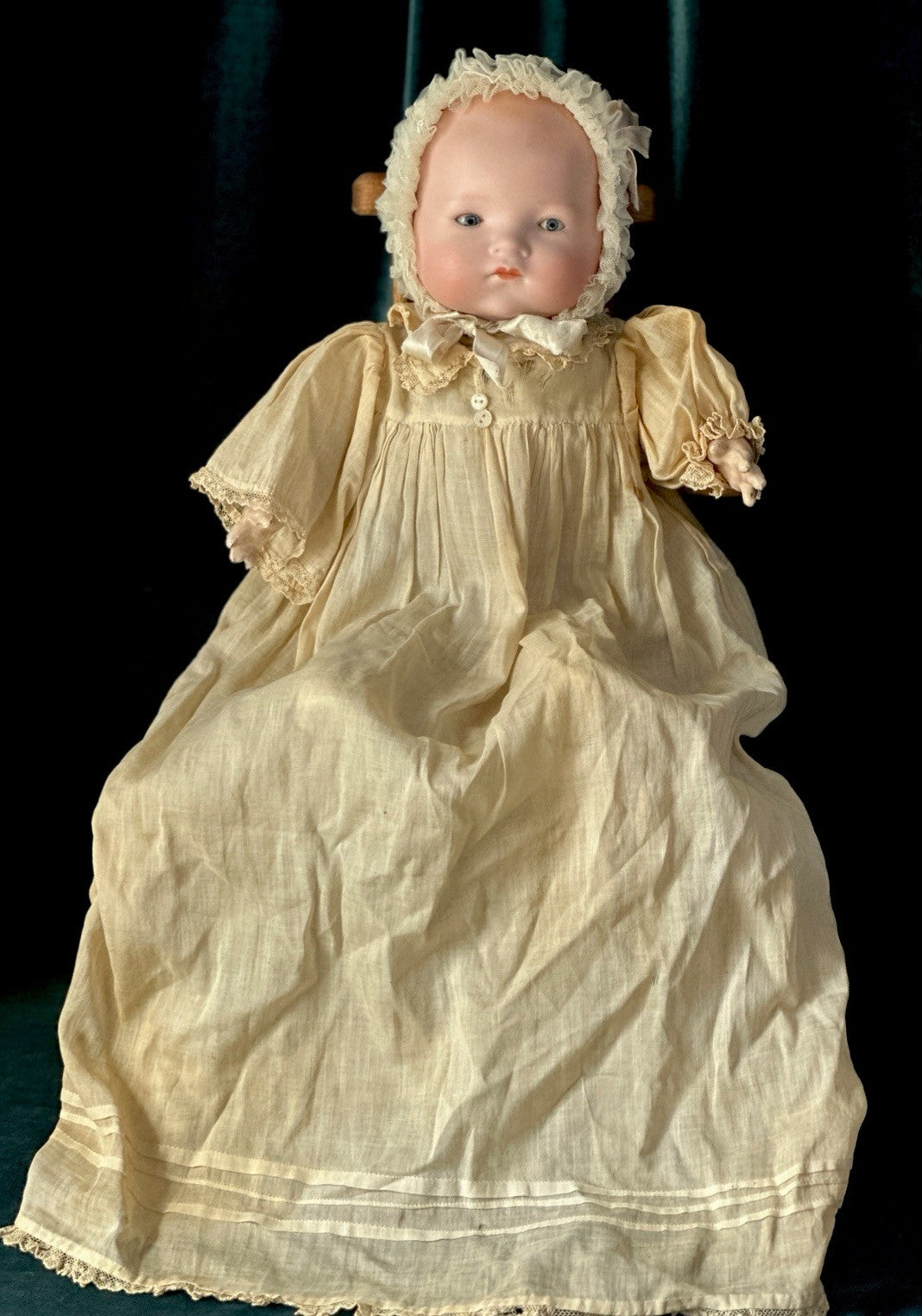 Antique German Armand Marseille Dream Baby Bisque Head 16” Doll