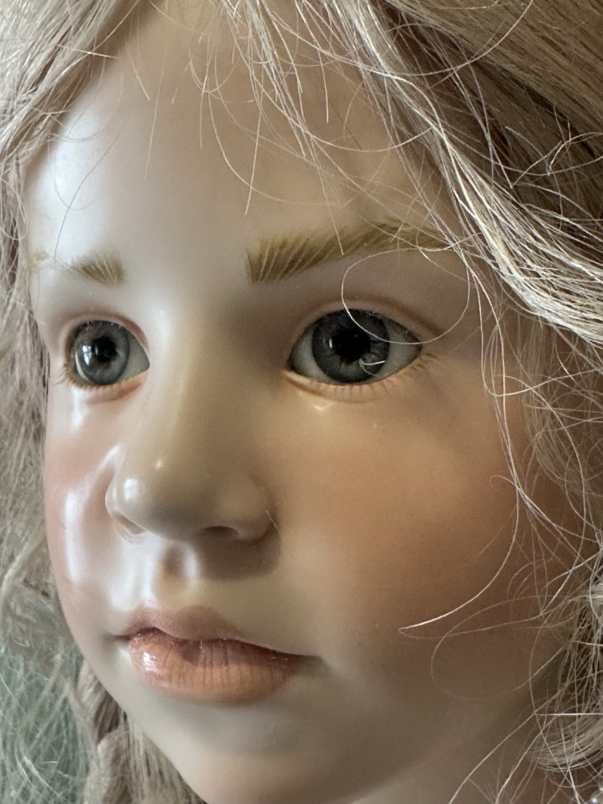 Artist Hildegard Gunzel Wax Over Porcelain 34 1/2” Doll “Pandora” LE 25 Box