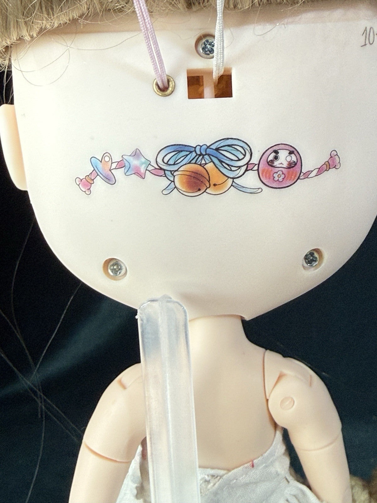 OOAK Custom Blythe 11” Artist BJD Doll With Her Bunny Toy