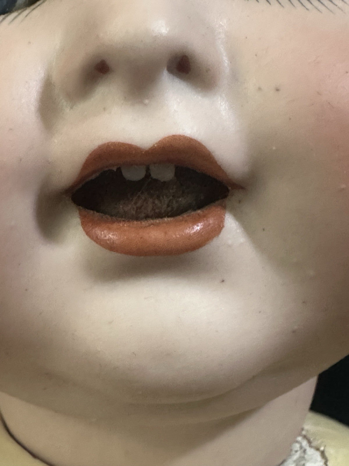 Antique German Kammer & Reinhardt Simon Halbig 16” Toddler Doll Bisque Head