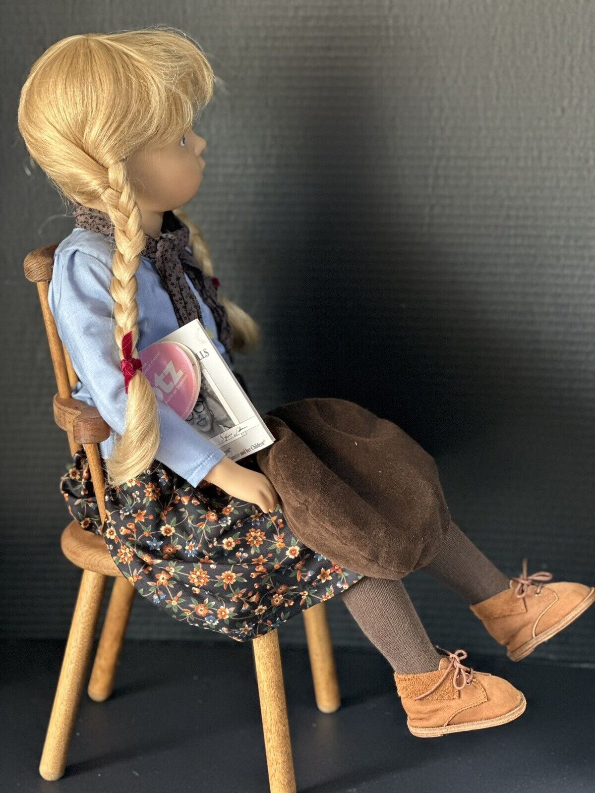 Collectible Vinyl 26” Gotz Artist Doll FRANCOISE by Sylvia Natterer Box/Tag