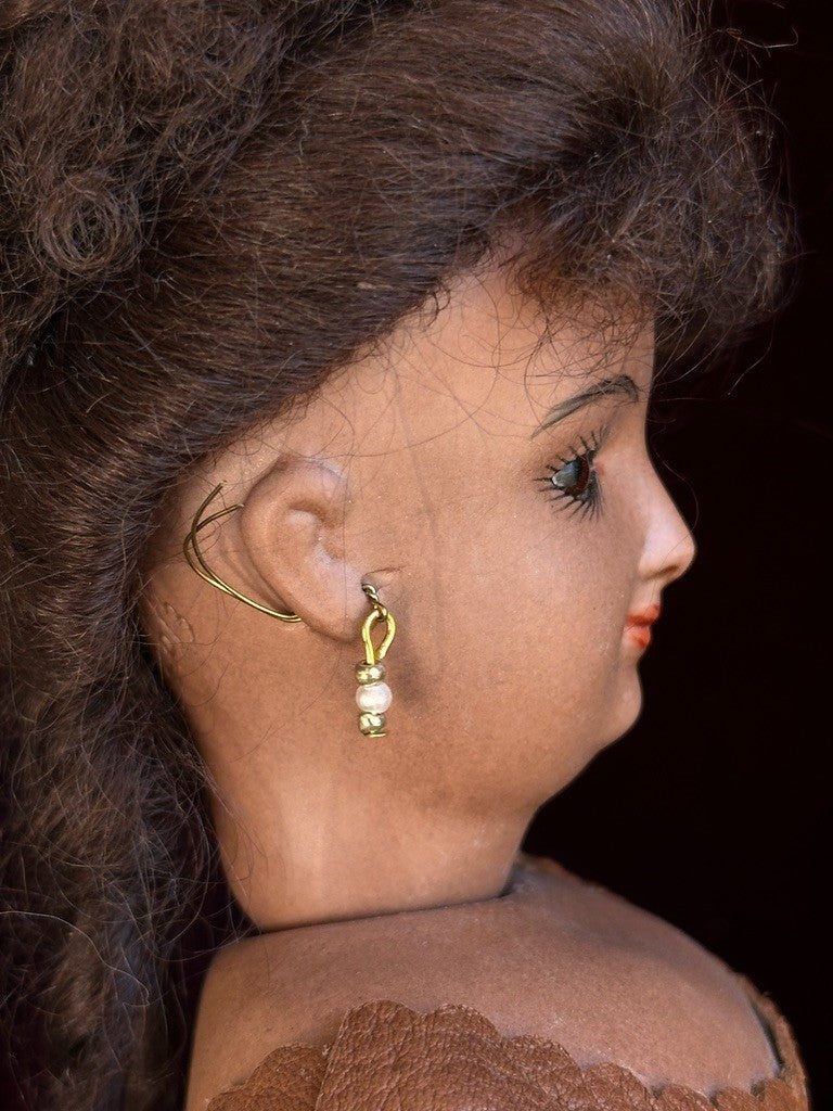 Suzanne McBrayer 12” Reproduction of Antique French Smiling Bru Fashion Doll