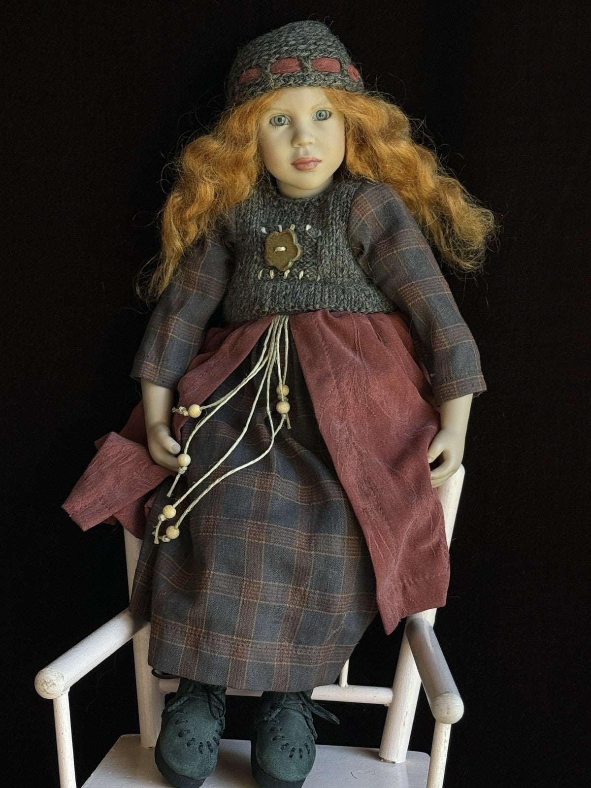 Zwergnase 14” Vinyl Tess Doll By Nicole Marschollek 1999 LE 250
