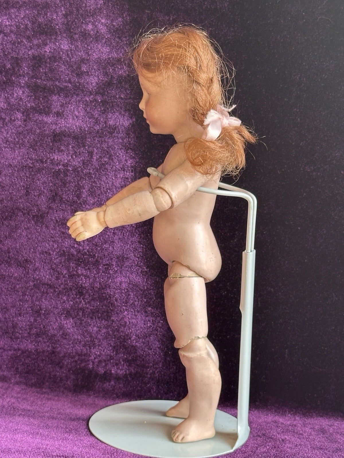 Antique German 7” Kammer Reinhardt 101 Marie Bisque Head Doll