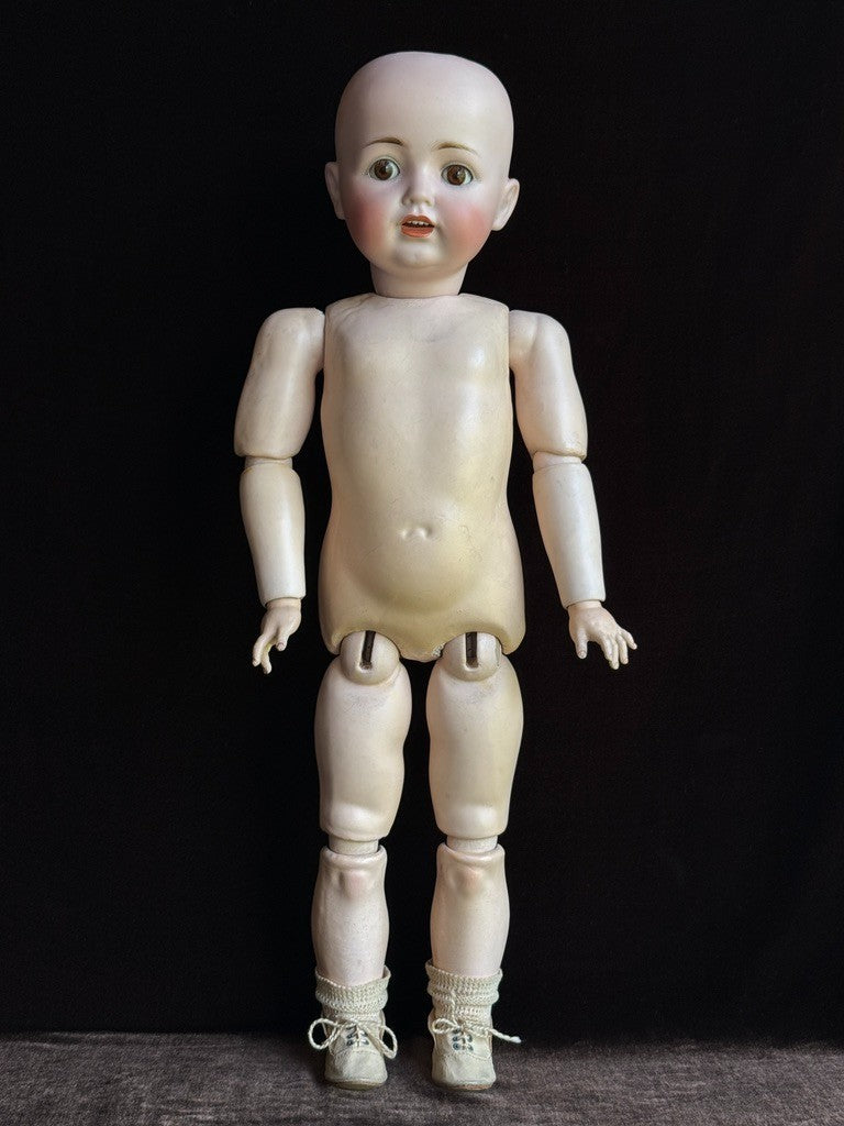 Antique German 22” Kestner JDK 260 Bisque Head Toddler Doll